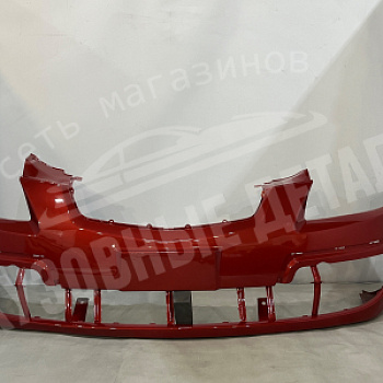 Бампер передний Kia Rio 2 дорест (05-09) O8 Tropical Red Красный