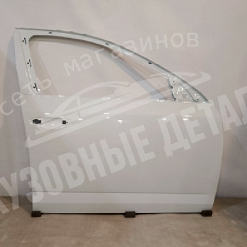 Дверь передняя ПРАВАЯ Volkswagen Polo LB9A, B4B4 Белый