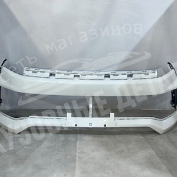 Бампер передний Moskvich 3 WH1,ST15  Pearl White  Белый перламутр