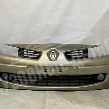 Бампер передний Renault Megane 2 рест D11 Beige Poivre бежевый