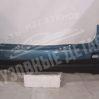 Бампер задний Renault Duster RNF Blue Minerale Синий минерал