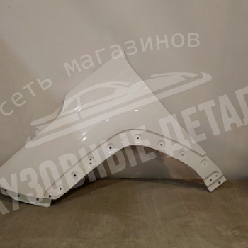 Крыло переднее ЛЕВОЕ JAC JS4/Moskvich 3 WH1,ST15  Pearl White  Белый перламутр