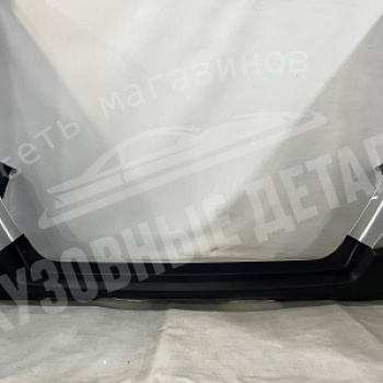 Бампер задний Nissan X-Trail (T31) K23 Diamond Silver Серебристый