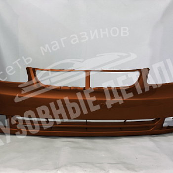 Бампер передний Chevrolet Lacetti SDN 54U Sunset orange Оранжевый