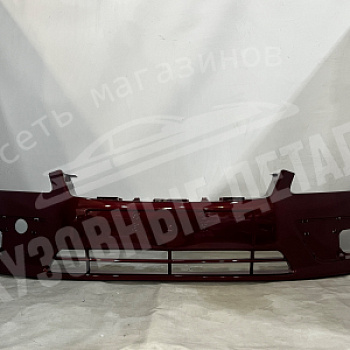 Бампер передний Ford Focus 2 дорест 4SVE Deep rosso red Красный