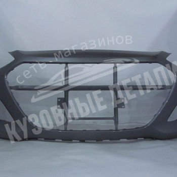 Бампер передний Hyundai I30 2012- ZAR Steel Gray II Серый