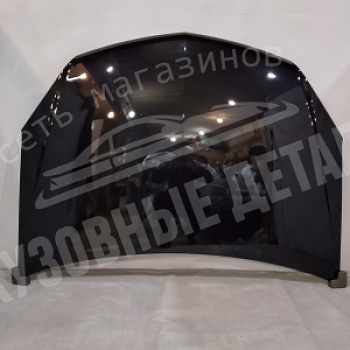 Капот Opel Astra H 2HU Black Черный