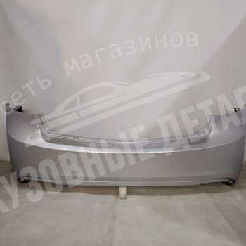 Бампер задний Kia Rio 2 Х/Б  6C  Clear Silver  Серебристый