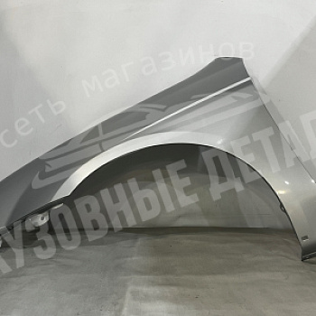 Крыло KIA Cerato (08-13) ЛЕВОЕ 3D Bright Silver Серебристый