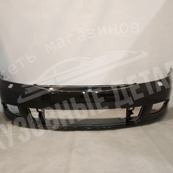 Бампер передний Skoda Octavia A5 под омыв. 1Z1Z , LF9R - Black Magic - Черный
