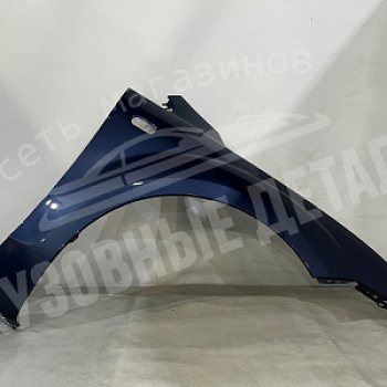 Крыло Ford Focus 2 дорест ПРАВОЕ 5DVE Jeans (met) Голубой