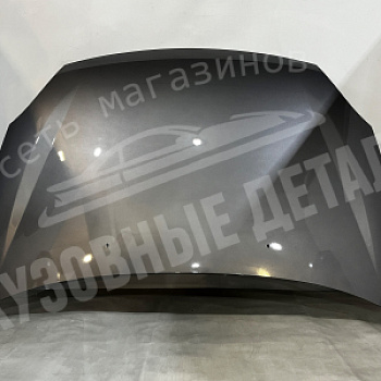 Капот Renault Symbol 2 (08-12) KNG Oyster Grey Серый металлик