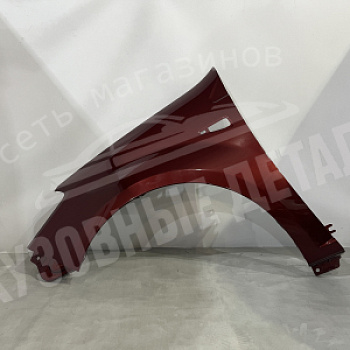 Крыло Renault Sandero ЛЕВОЕ 21B Rouge Toreodor Красный