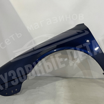 Крыло ЛЕВОЕ Skoda Octavia A4 LF5U, F5U, D7D7, 9460, L946 Tiefseeblau Синий