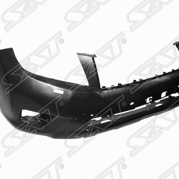 Бампер передний Toyota Land Cruiser Prado J150 (09-13) с омыв., фар/ПТФ 202 Black Metallic