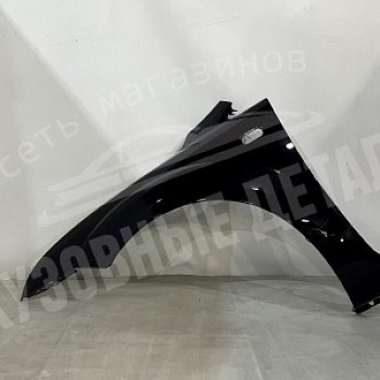 Крыло Ford Focus 2 дорест ЛЕВОЕ 2851CM-1 Panther Black Черный металлик
