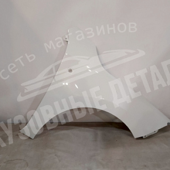 Крыло ПРАВОЕ Skoda Rapid 0Q Pure White Белый