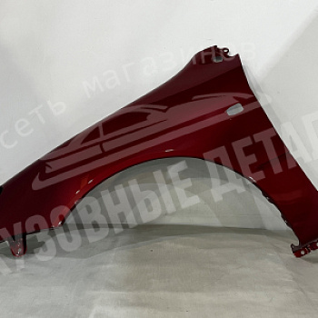 Крыло ЛЕВОЕ Mitsubishi Lancer (9) R20A Wine Red Красный