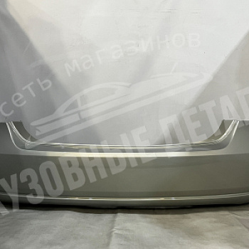 Бампер задний Volkswagen Polo LR7L 7B7B Silver Leaf