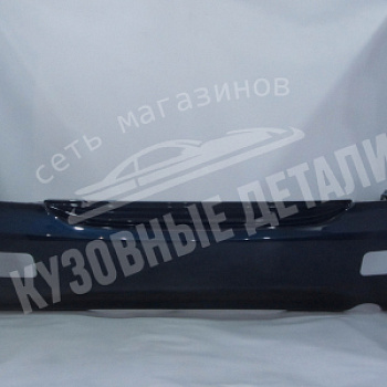 Бампер задний Mitsubishi Lancer IX с отв под ПТФ T54 Dark Blue Синий