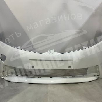 Бампер передний Toyota Corolla E180 (2014-2017) 040 Pure White Белый