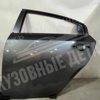 Дверь задняя ЛЕВАЯ KIA RIO 17- U4G Urban Grey Серый