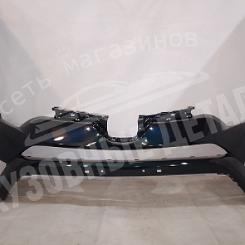 Бампер передний Toyota RAV4 16-19 221 Blackish Ageha Синий