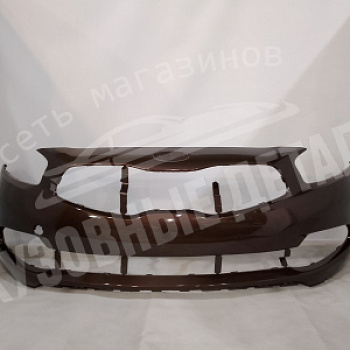 Бампер передний Kia Ceed JD (12-15) J5, J5N Matrix Brown Коричневый